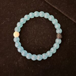 Lokai Beaded Bracelet Teal/Blue-Green-Gently Preowned